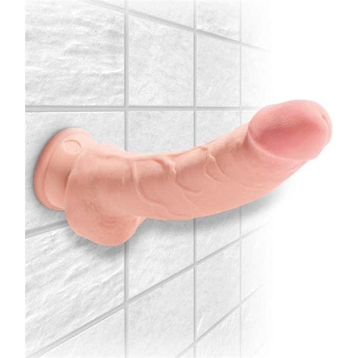 Dildo - King Cock Plus - 8 pouces - Avec Testicules Pipedream Sensations plus