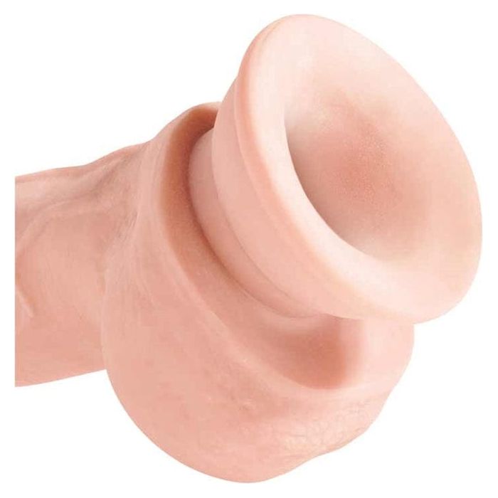 Dildo - King Cock Plus - 8 pouces - Avec Testicules Pipedream Sensations plus
