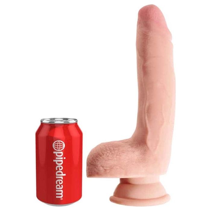 Dildo - King Cock Plus - 9 pouces - Avec Testicules Pipedream Sensations plus
