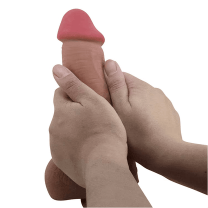 Dildo Réaliste Articulé - Pretty Love Creel 20.5 cm | Texture Effet Peau & Squelette Flexible Pretty Love Sensations plus