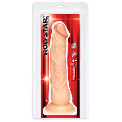 Dildo Réaliste - Cally Rod Star 8’’ | Sécuritaire, Doux & Compatible avec le Harnais MNC Sensations plus