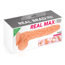 Dildo Réaliste, Ventouse & Prépuce - Real Brad 20 cm | Real Body Real Body Sensations plus