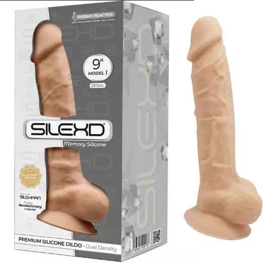 Dildo - SilexD - Model 1 - 9 pouces avec testicules SilexD Sensations plus