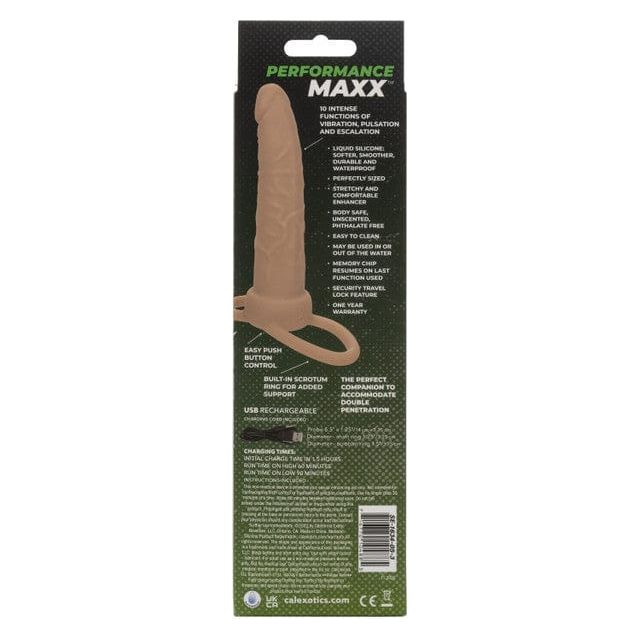 Double Pénétration - Performance Maxx - Rechargeable Dual Penetrator CalExotics Sensations plus