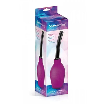 Douche Anale - Showerplay 310ml | Poire à Lavement P2 avec 8 Jets Directionnels Shower Play Sensations plus