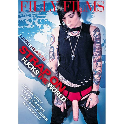 DVD - Filly Films - Nikki Hearts' Strap On Fucks The World Filly Film Sensations plus
