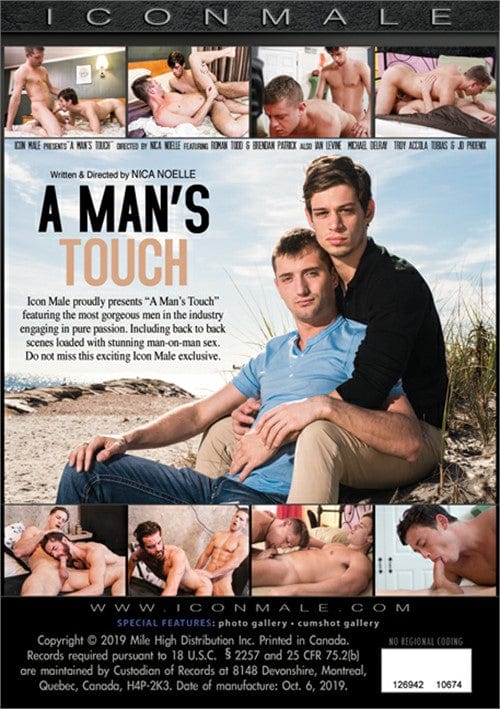 DVD - Man's Touch - Icon Male Icon Male Sensations plus