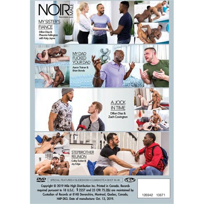 DVD - Noir Male - Family Affairs 2 Noir Male Sensations plus