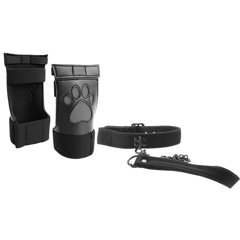 Ensemble Complet Puppy Play - Ouch! Puppy Bondage Kit | 9 Pièces L-XL Ouch! Sensations plus