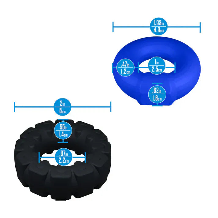 Ensemble d'Anneaux d’Érection - Performance Plus Engage | Érection & Plaisir Prolongé Performance Plus Sensations plus
