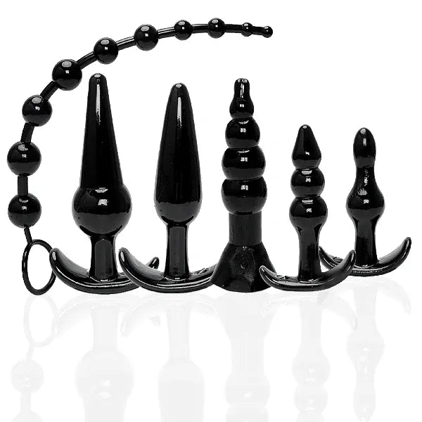 Ensemble de 6 plugs anaux - Try-Curious | Icon Brands Icon Brands Sensations plus