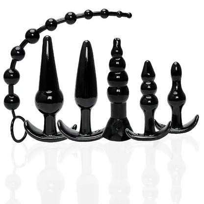 Ensemble de 6 plugs anaux - Try-Curious | Icon Brands Icon Brands Sensations plus