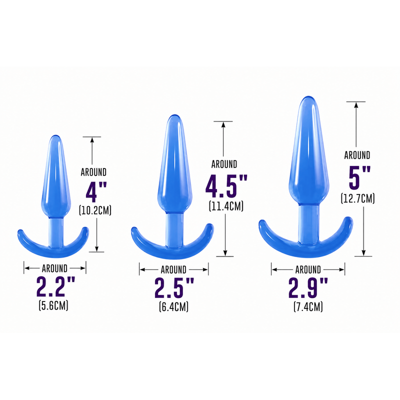 Ensemble de Plugs Anaux - Butt Fantasy | Excellent Power Excellent Power Sensations plus
