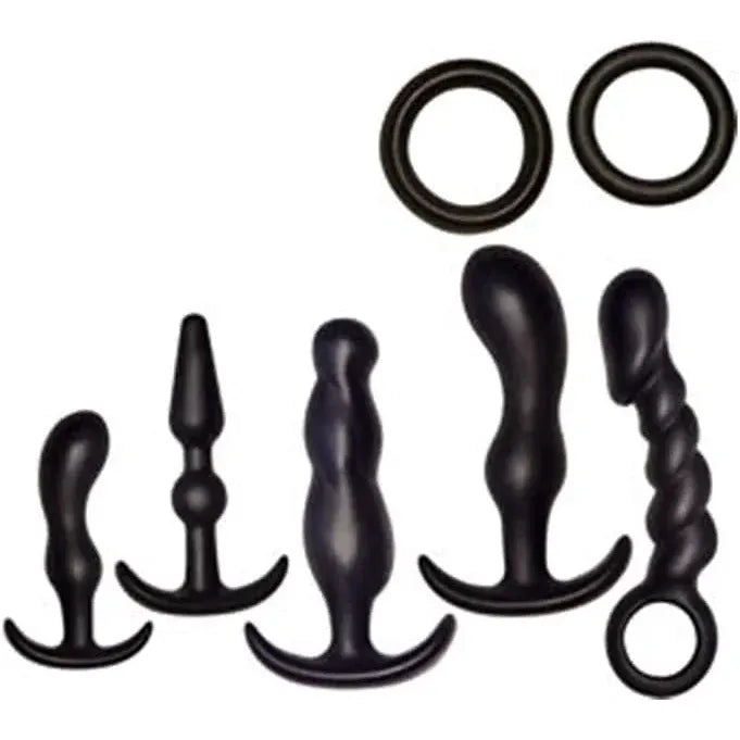 Ensemble de Plugs Anaux - Ultimate Anal Kit | 7 Pièces en Silicone Nasstoys Sensations plus