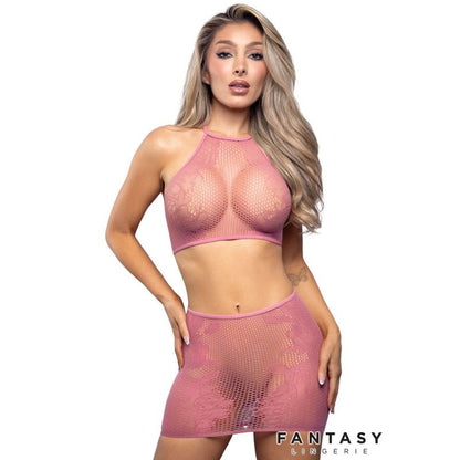 Ensemble Floral 2 pièces - Lingerie Fantasy Vixen - 820 Fantasy Lingerie Sensations plus