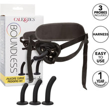 Ensemble Harnais et Dildos - Boundless - Silicone Curve Pegging Kit CalExotics Sensations plus