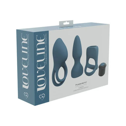 Ensemble Vibrant 3-en-1 - Loveline Pleasure Kit | 10 Modes & 3 Sleeves Interchangeables Loveline Sensations plus