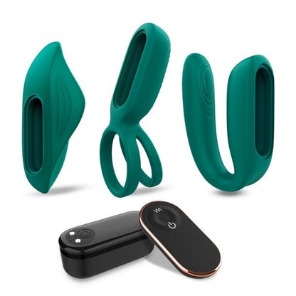 Ensemble Vibrant 4-en-1 pour Couple - Kit Polyvalents Rechargeable | Bullet, Anneau & Vibro Tracy's Dog Sensations plus