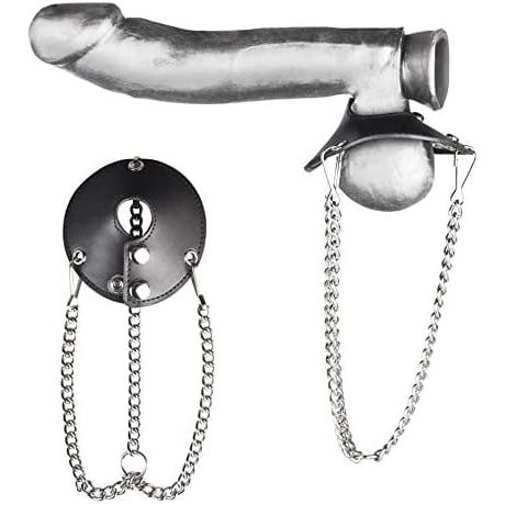 Étireur de testicules avec parachute de 3,5 pouces Sensations Plus Sensations plus