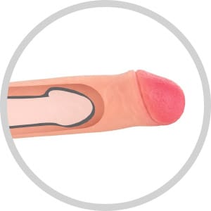 Extension à Pénis - Real Body Beast | Gaine Réaliste 17,5 cm Real Body Sensations plus