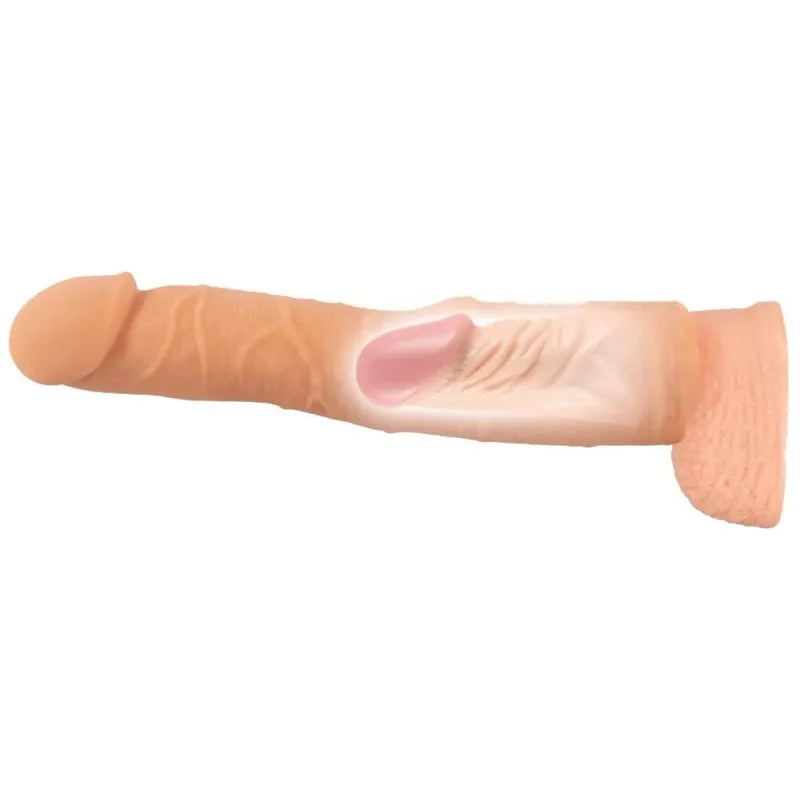 Extension Pour Pénis - Nature Skin Sleeve 7 cm | Allonge, Épaissit & Plaisir Intense Nature Skin Sensations plus