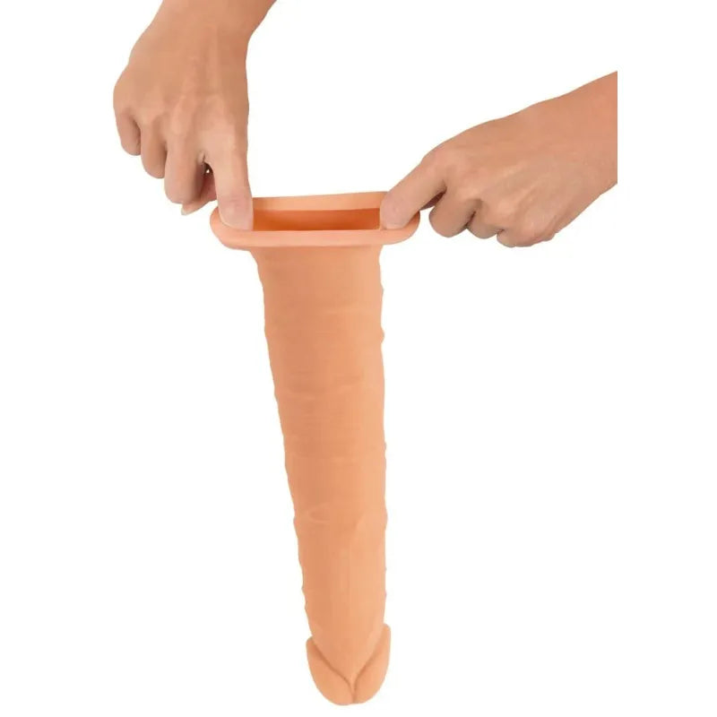 Extension Pour Pénis - Nature Skin Sleeve 7 cm | Allonge, Épaissit & Plaisir Intense Nature Skin Sensations plus