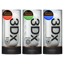 Gaine de Masturbation - TENGA 3Dx | Trois Textures Offertes Tenga Sensations plus