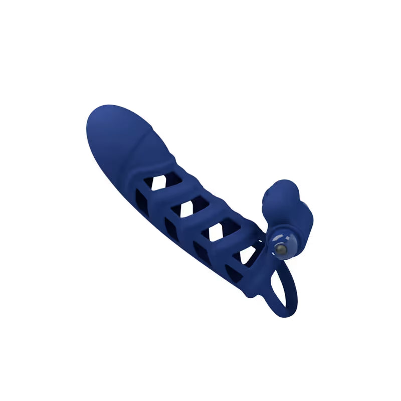 Gaine de pénis vibrante - Pretty Love Altaf | 10 vibrations & Stimulateur Clitoridien Pretty Love Sensations plus