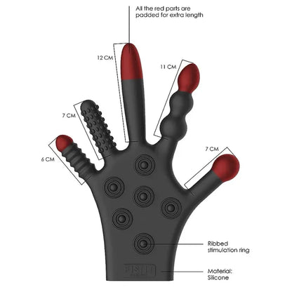 Gant de Stimulation Vaginale et Anale - Fist It Stimulation Glove | Shots America Shots America Sensations plus