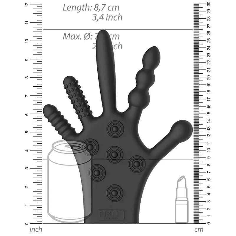Gant de Stimulation Vaginale et Anale - Fist It Stimulation Glove | Shots America Shots America Sensations plus