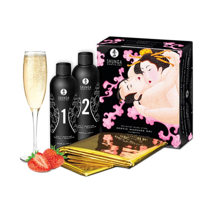 Gelée de Massage Érotique Nuru - Shunga - Corps à corps oriental Shunga Sensations plus