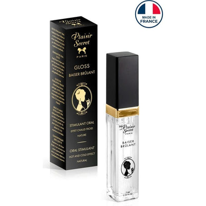 Gloss Stimulant pour Sexe Oral - Baiser Brûlant | Effets Feu & Glace Plaisir Secret Sensations plus