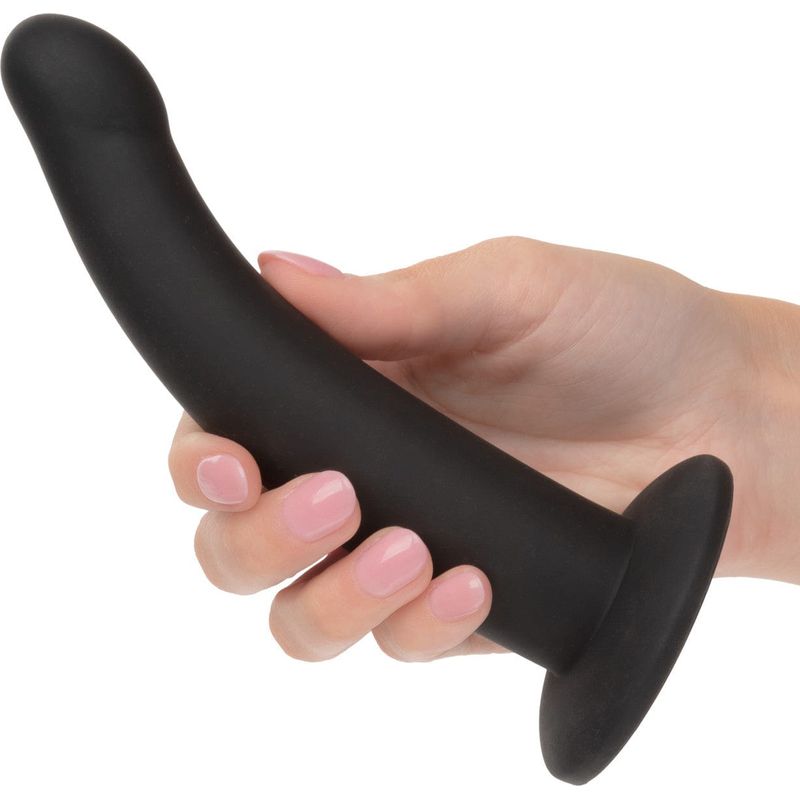 Harnais avec dildo - Calexotics - Onyxxx Support Strap with Silicone Probe CalExotics Sensations plus