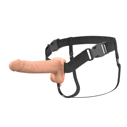 Harnais Creux Vibrant - Fantasy X-Tensions Elite 7" Strap-On | Confo, 10 modes & Rechargeable Pipedream Sensations plus