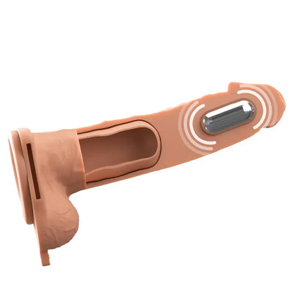 Harnais Creux Vibrant - Fantasy X-Tensions Elite 7" Strap-On | Confo, 10 modes & Rechargeable Pipedream Sensations plus