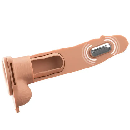 Harnais Creux Vibrant - Fantasy X-Tensions Elite 8" Strap-On | 10 modes, Rechargeable & Confo Pipedream Sensations plus