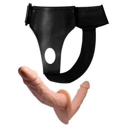 Harnais & Double Dildo Réaliste - Ultra Strap-On | Double Pénétration pour Plaisir Partagé Pretty Love Sensations plus