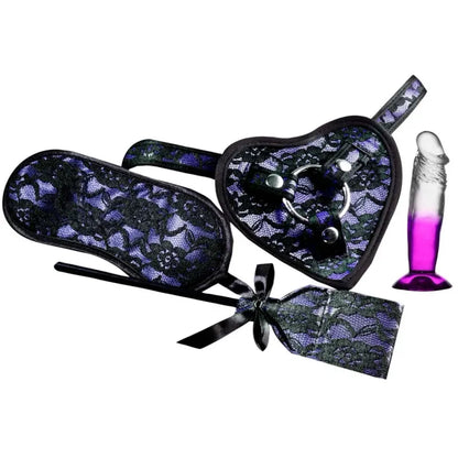 Harnais strap-on avec dildo - Heart-On Deluxe | Nasstoys Nasstoys Sensations plus