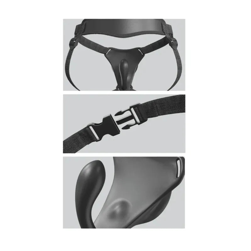 Harnais Vibrant Point G pour Dildo - Body Dock G-Spot Pro | Confort & Plaisir Ultime Dillio Platinum Sensations plus