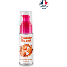 Huile de Massage Gourmande – Plaisir Sucré | 8 Arômes Sucrés Comestibles Plaisir Sucré Sensations plus