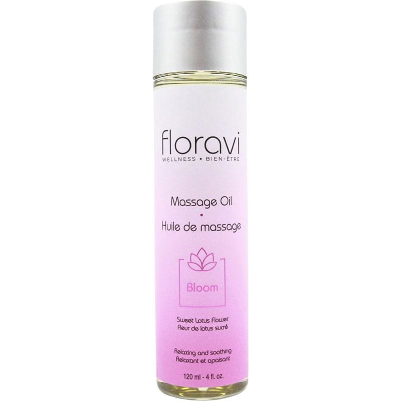 Huile de Massage Intime - Floravi - Propose en quatre fragrances Floravi Sensations plus