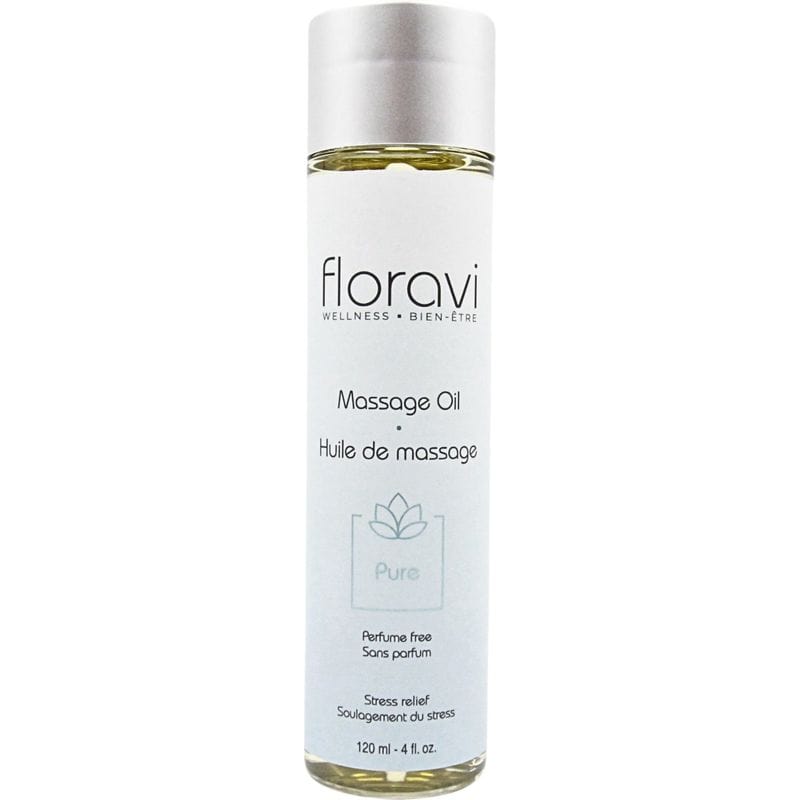 Huile de Massage Intime - Floravi - Propose en quatre fragrances Floravi Sensations plus