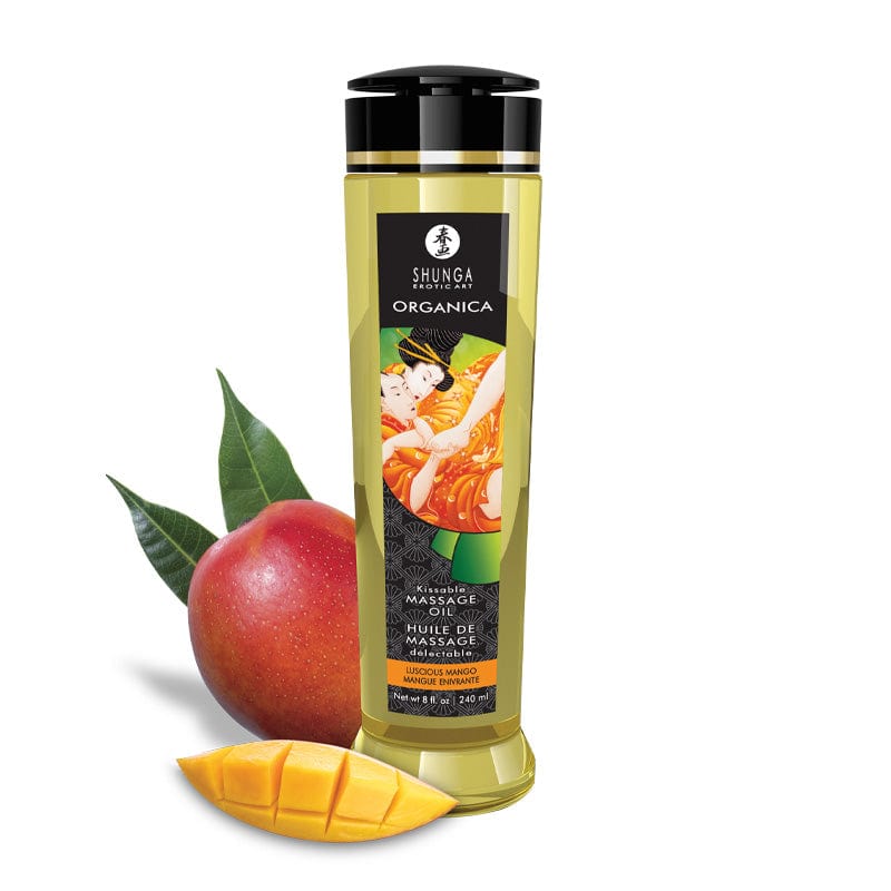 Huile de Massage - Organica Shunga | 100% Biologique, Soyeuse & Parfumée Shunga Sensations plus