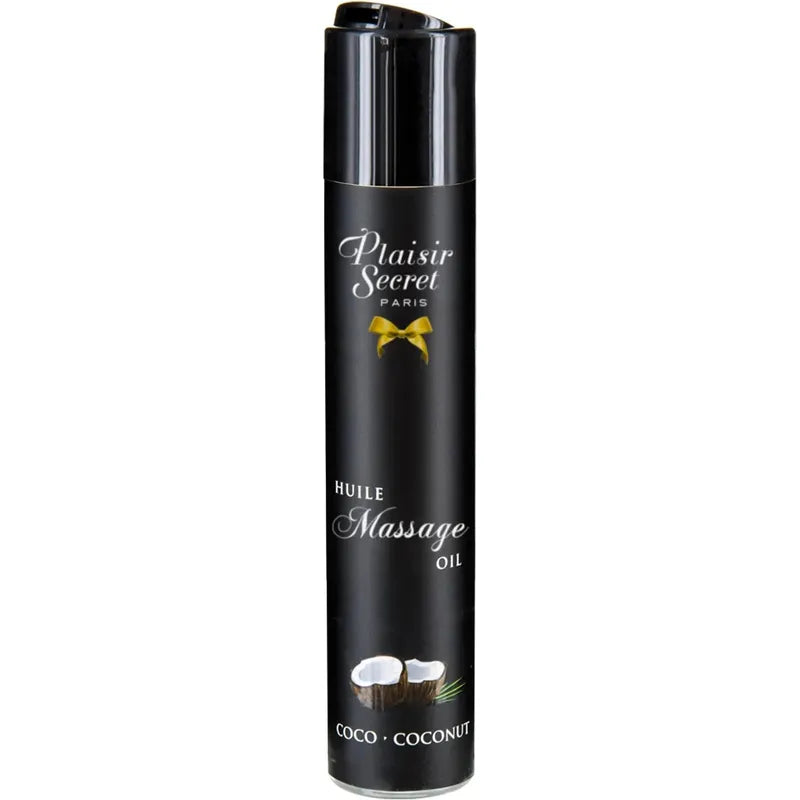 Huiles de Massage Gourmandes - Plaisir Secret | 10 Arômes Comestibles Plaisir Secret Sensations plus
