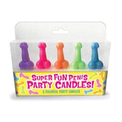 Humour Bachelorette - Little Genie - Ensemble de bougies pour pénis Super Fun Little Genie Sensations plus