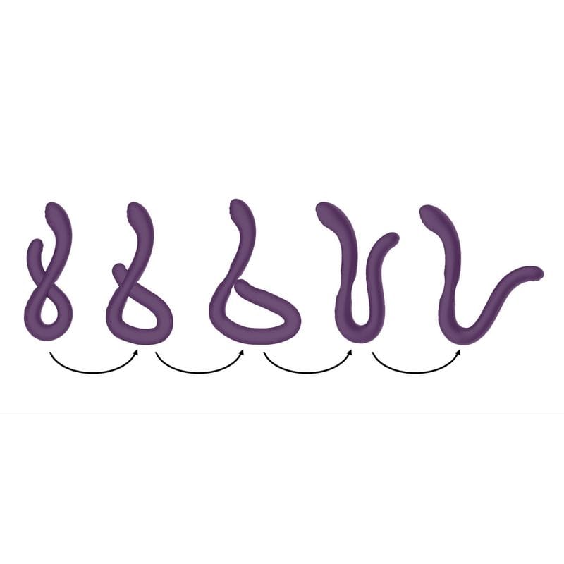 Vibrateur Double Stimulation - Infinity Judy | Flexible & Polyvalent