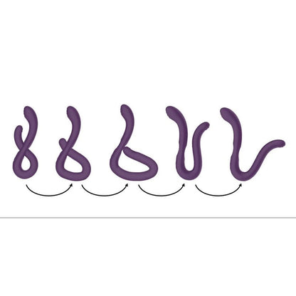 Vibrateur Double Stimulation - Infinity Judy | Flexible & Polyvalent