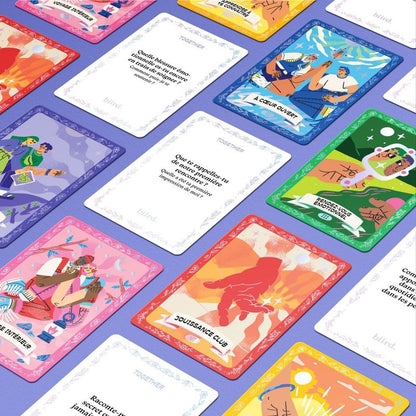 Jeu de 180 Cartes pour Couples - Together (français) | Biird Sensations Plus Sensations plus