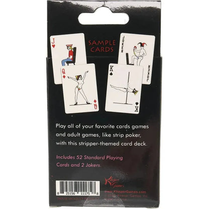 Jeu  de Cartes Sexy et Érotiques - Strip Poker | Jeux pour Adultes Kheper Games Sensations plus