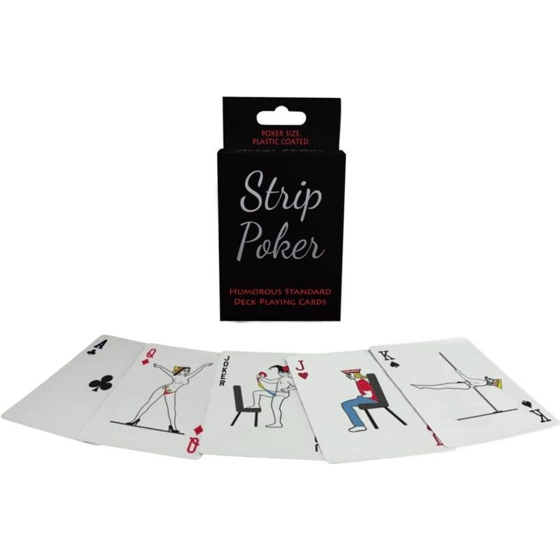 Jeu  de Cartes Sexy et Érotiques - Strip Poker | Jeux pour Adultes Kheper Games Sensations plus